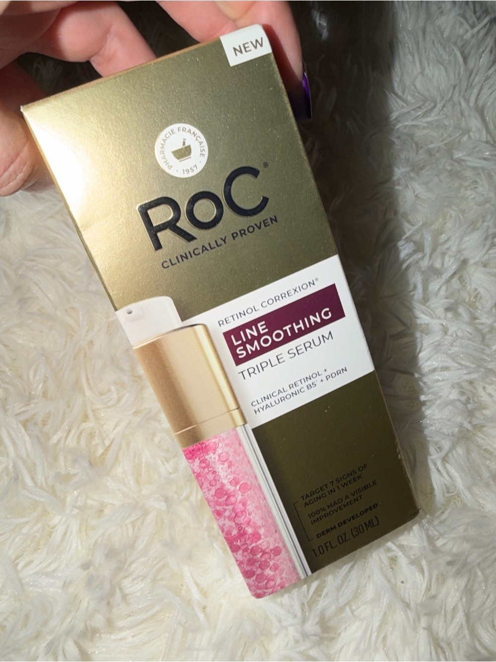 NWB ROC Line Smoothing Triple Serum - Picture 1 of 5